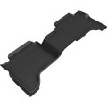 3D Mats Usa Custom Fit, Raised Edge, Black, Thermoplastic Rubber Of Carbon Fiber Texture L1FR05021509